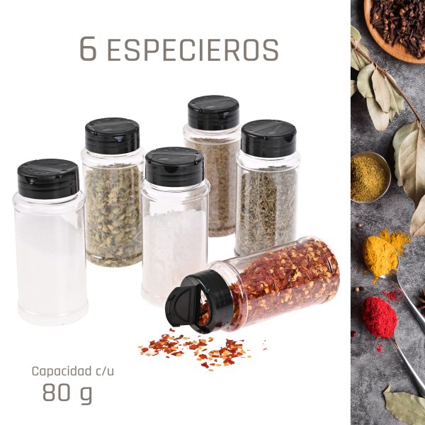 Especieros Moderno Organizador Frascos Base Colgante Cocina - Imagen 7