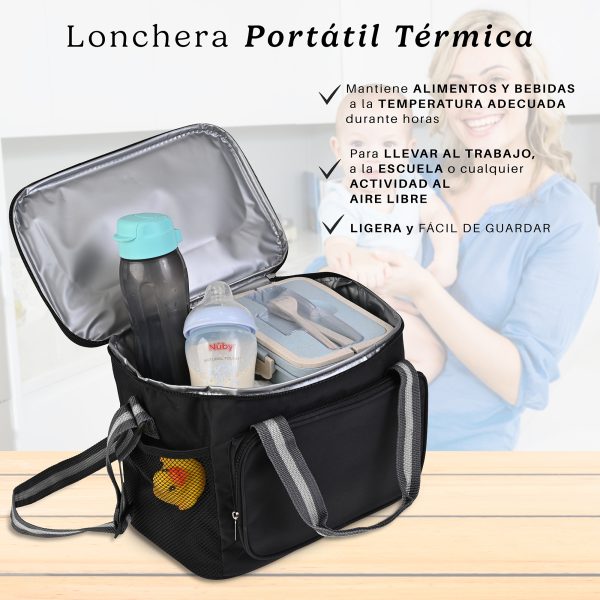 Lonchera Termica De Gran Capacidad Con Correas 15l Hielera - Imagen 2