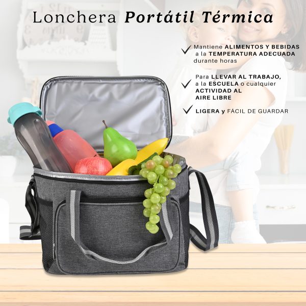 Lonchera Termica De Gran Capacidad Con Correas 15l Hielera - Imagen 2