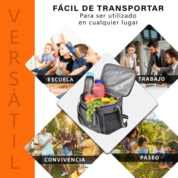 Lonchera Termica De Gran Capacidad Con Correas 15l Hielera - Imagen 6