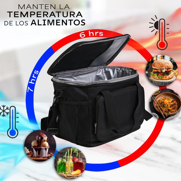 Lonchera Térmica De Gran Capacidad Con Correas 15l Mochila - Imagen 4