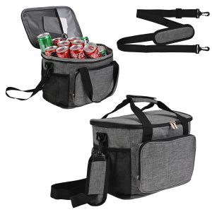 Lonchera Termica De Gran Capacidad Con Correas 15l Mochila